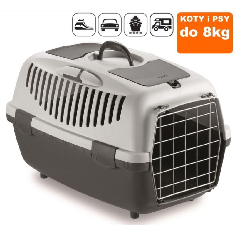 Transporter Gulliver 2 METALOWE drzwi 55x36x35 8kg