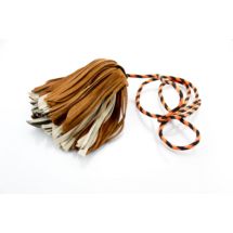 Piłka zabawka duża MASKOTA ze skóry na lince 1,3m