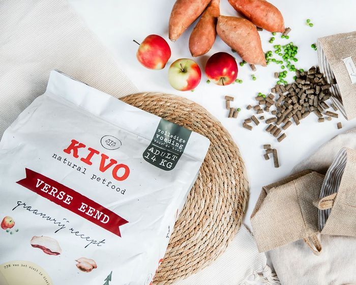 Kivo Świeża Kaczka bez zbóż tłoczona na zimno 14kg