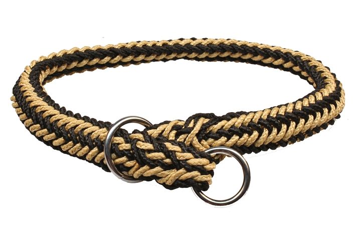 Obroża zaciskowa LARG 20mm/60cm z linki plecionej