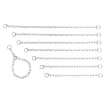 Łańcuszek dławik obroża zacisk ŚREDNIE OGNIWO 45cm