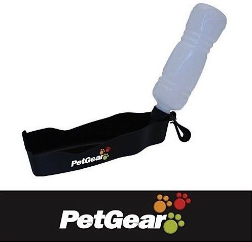 Przenośna butelka z poidłem na wodę. PetGear Trave