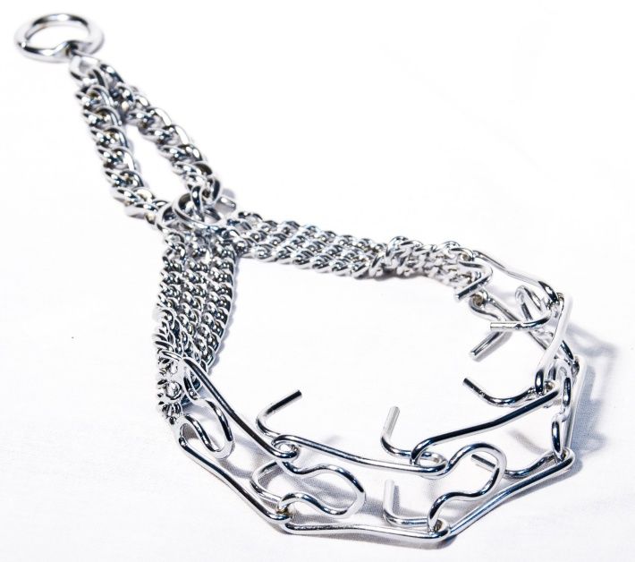 Obrożo Kolczatka R1 stal CHROMOWANA 36-45cm