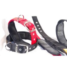 Obroża BEZPIECZNA z podkładką 48-56cm B. MOCNA 60