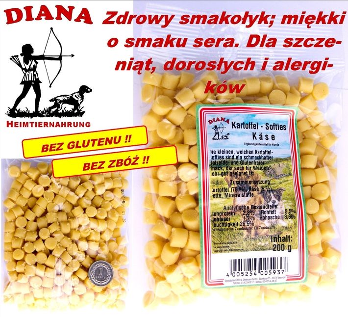 Kartoffel Softies - Kase Diana 8x200g Ser GF