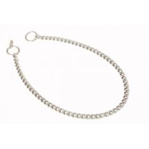 Łańcuszek dławik obroża zaci KRÓTKIE OGNIWO 50cm N