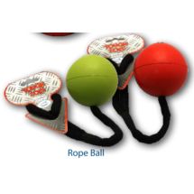 Happy Pet Tough Toys 3,25" Rope Ball Floater 8,3cm