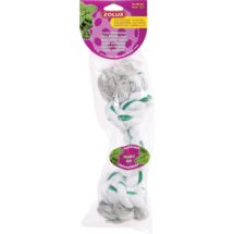 Sznur bawełniany miętowy 32cm zabawka dla psa psów