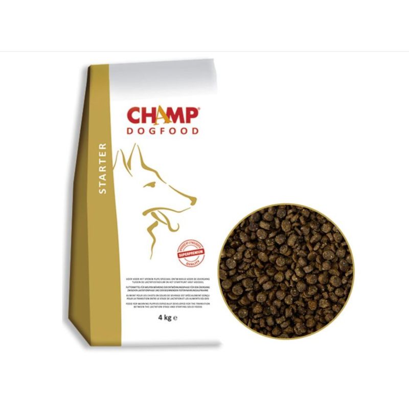 Starter Champ 4kg puppy szczenięta mleko karma