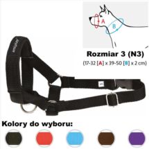 Halter Kantar Obroża uzdowa N3 26-30cm dla psów