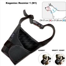 Kaganiec N1 Mini z nylonu dla małych psów York itp