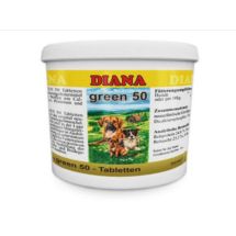Green 50 Diana 200g to ok. 400 tabletek, 50% małża