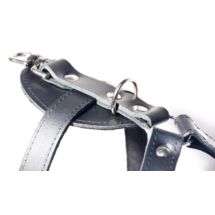 Szelki ze skóry wzmacniane 100 (84-100cm)