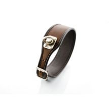 Obroża Tropowa Myśliwska na Ślad 36cm-42cm skóra n