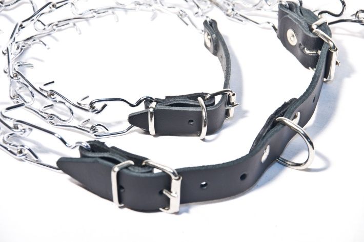 Kolczatka Rozm.3RR z podwójnym skórzanym zapięciem