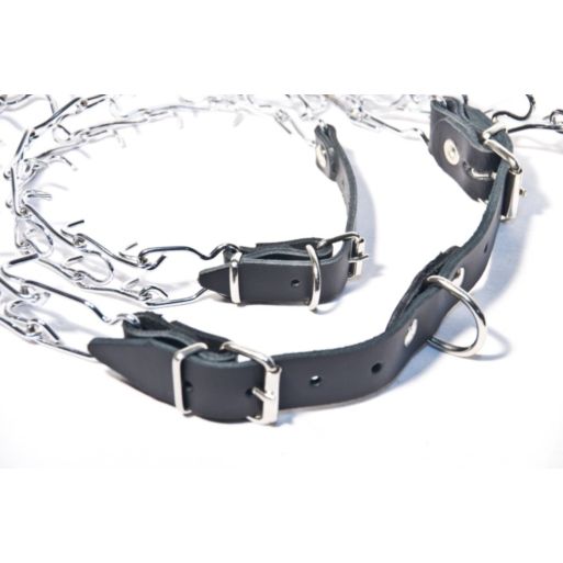 Kolczatka Rozm.3RR z podwójnym skórzanym zapięciem