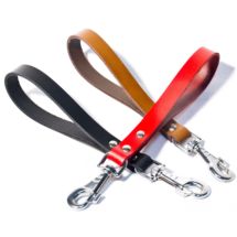 Rączka ze Skóry Rękojeść Smycz b. krótka 30cm 20mm