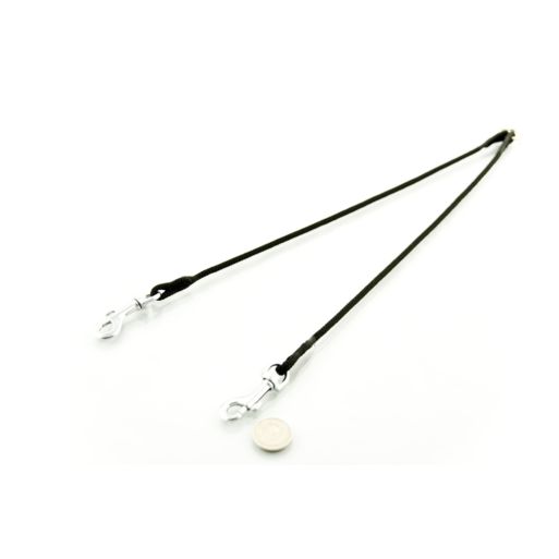 Rozdzielacz Rozgałęźnik na 2 psy z Linki 4mm 40cm