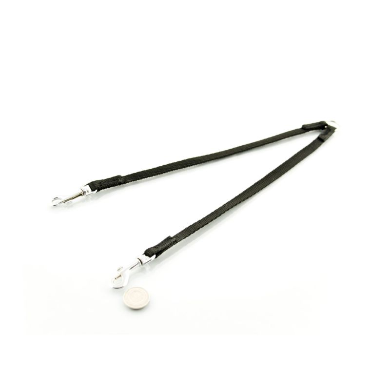 Rozdzielacz Rozgałęźnik na 2 psy z Taśmy 10mm 40cm