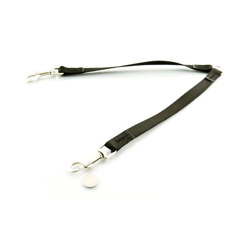 Rozdzielacz Rozgałęźnik na 2 psy z Taśmy 20mm 40cm