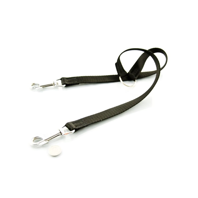 Rozdzielacz Rozgałęźnik na 2 psy z Taśmy 25mm 50cm