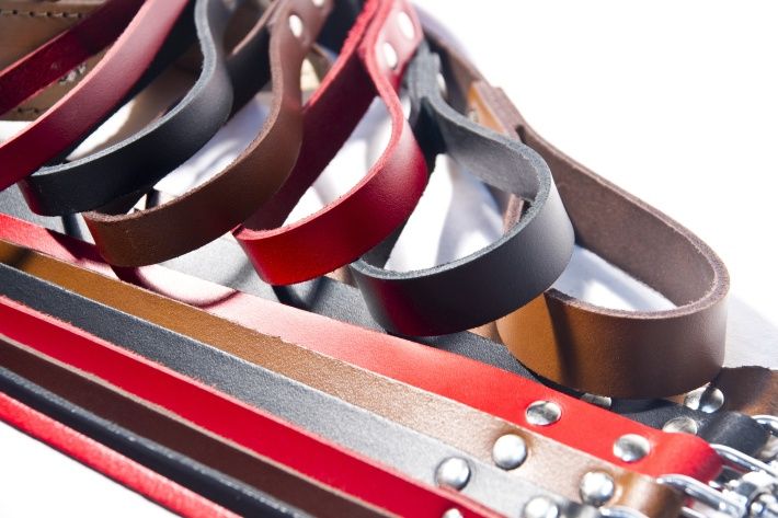 Smycz ze Skóry szer. 18mm długość 125cm