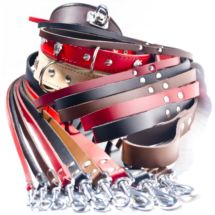 Smycz ze Skóry szer. 25mm długość 125cm