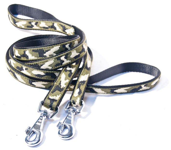 Smycz z Taśmy Podwójnej MORO szer.25mm dług.120cm