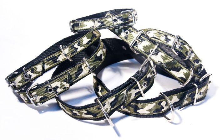 Obroża z taśmy Podwójnej MORO szer. 20mm dł. 50cm