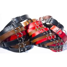 Obroża ze Skóry szer. 30mm długość 70cm