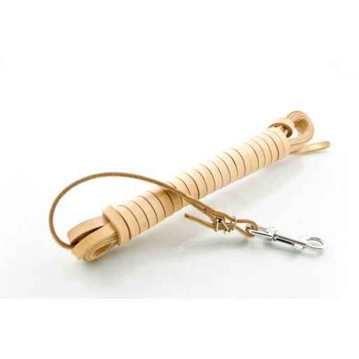 Otok Smycz treningowa długa ze SKÓRY dł.7m sz.10mm