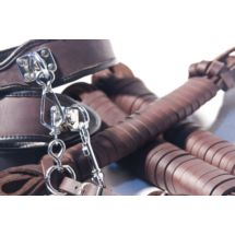 Otok Smycz treningowa ze SKÓRY NATŁUSZCZANEJ dł.7m