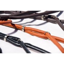 Ringówka ze skóry szytej na okrągło 8mm/135cm