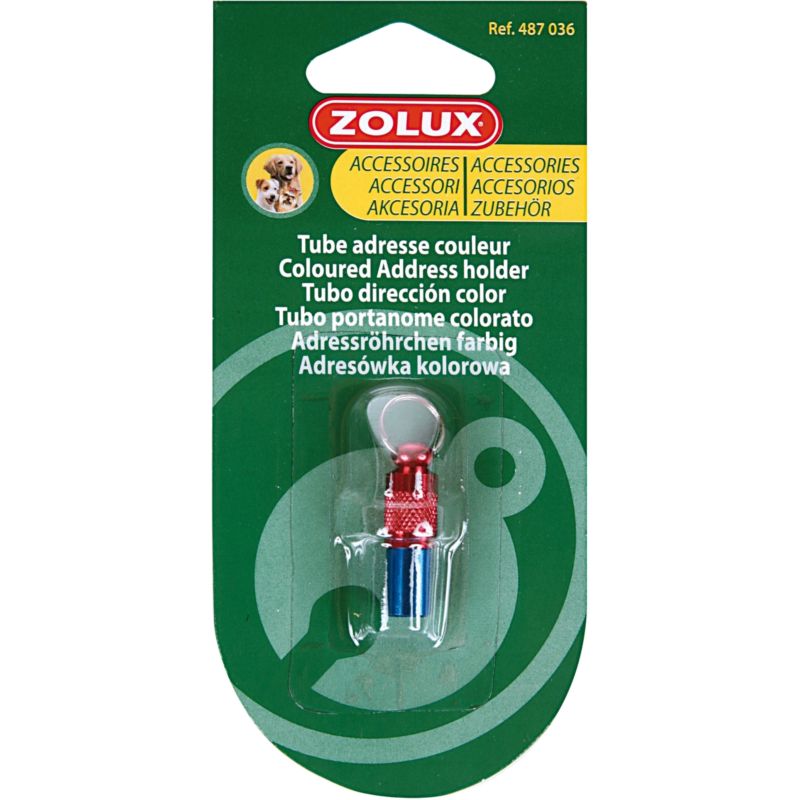 Adresówka Metalowa Identyfikator do odroży psa KOL