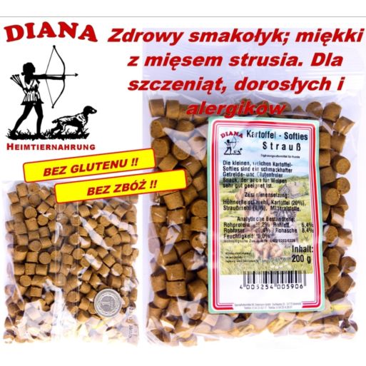 Kartoffel Softies - Strauss Diana 8x200g Struś GF