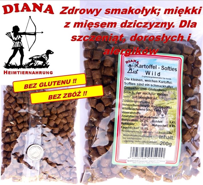 Kartoffel Softies - Wild Diana 8x200g Dziczyzna GF