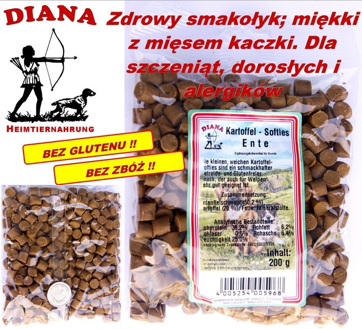 Kartoffel Softies - Ente Diana 8x200g Kaczka GF