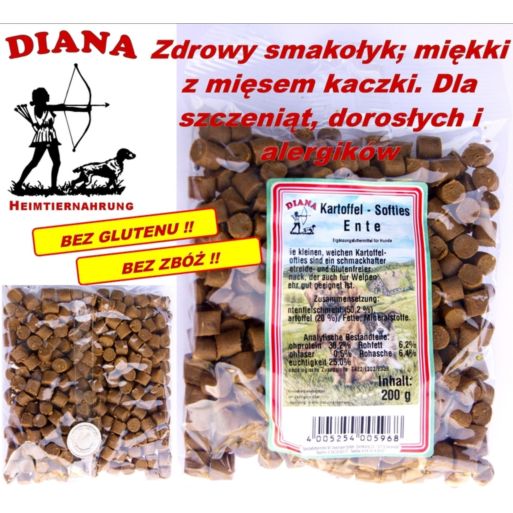 Kartoffel Softies - Ente Diana 8x200g Kaczka GF