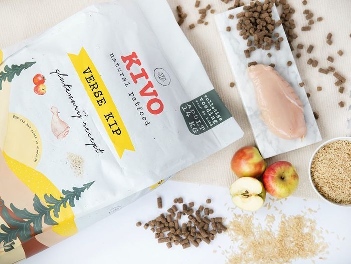 Kivo Świeży Kurczak bez zbóż tłoczona na zimno 14k